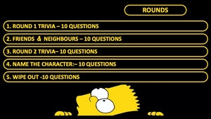 The Simpsons Quiz - PowerPoint Format