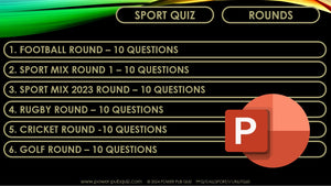 All Sports Quiz - PowerPoint Format