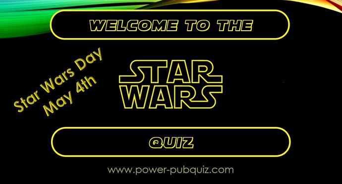 Star Wars Quiz - PowerPoint Format