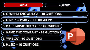 A234 Pub Quiz (11 May 2024) - PowerPoint Format