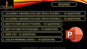 The Oscars Quiz - PowerPoint Format