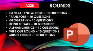 A228 Pub Quiz (01 Apr 2024) - PowerPoint Format