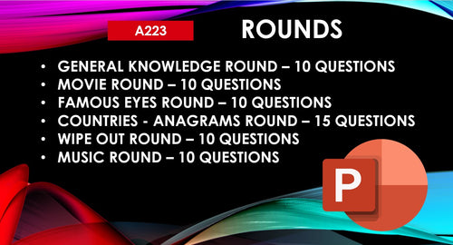 A233 Pub Quiz (05 May 2024) - PowerPoint Format